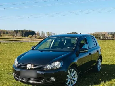 Gebraucht VW Golf VI Highline 160 PS (117 kW) 2009 Schwarz Kleinwagen