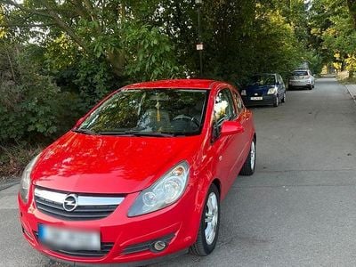 Gebraucht Opel Corsa 80 PS (58 kW) 2007 Rot Kleinwagen