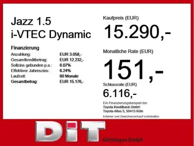 Käytetty Honda Jazz Dynamic 131 HP (96 kW) 2019 Viistoperä