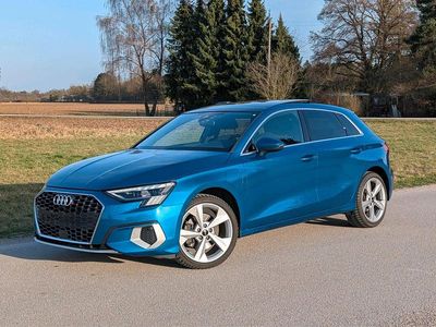 Gebraucht Audi A3 Advanced 204 PS (150 kW) 2020 Blau Limousine