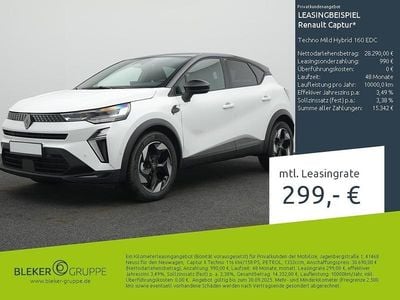 Usata Renault Captur Techno 158 CV (116 kW) 2025 Bianco SUV
