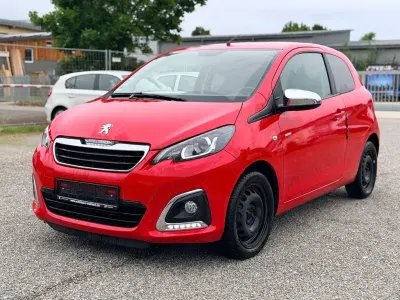 Gebraucht Peugeot 108 Style 72 PS (52 kW) 2021 Rot Kleinwagen