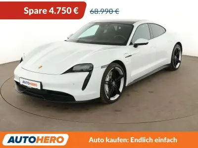 Gebraucht Porsche Taycan 4S 419 kW (571 PS) 2021 Weiß Limousine