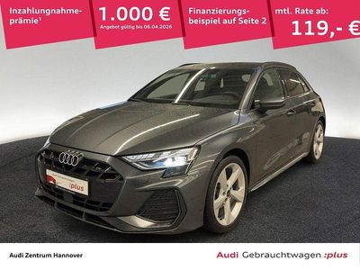 Gebraucht Audi A3 S-Line 150 PS (110 kW) 2024 Daytonagrau perleffekt Limousine