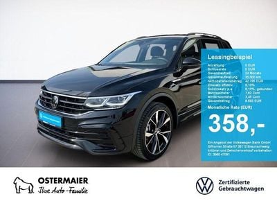 Gebraucht VW Tiguan Allspace R-line 193 PS (141 kW) 2025 Deep black perleffekt SUV