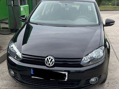 Gebraucht VW Golf VI Comfortline 110 PS (80 kW) 2009 Schwarz Kleinwagen