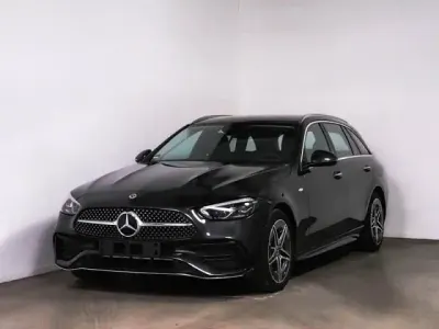 Gebraucht Mercedes C300e AMG line Plus 313 PS (230 kW) 2025 lack graphitgrau Kombi