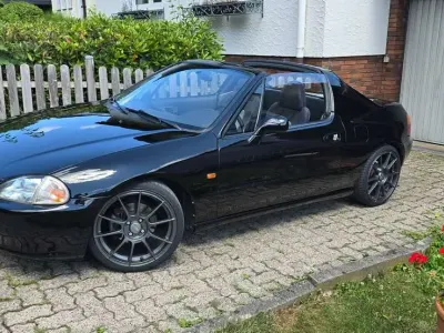 Gebraucht Honda CR-X 125 PS (91 kW) 1992 Schwarz Cabrio