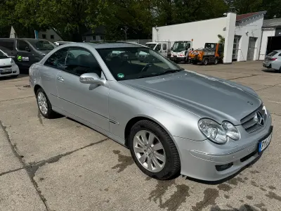 Używany Mercedes CLK200 Elegance 184 KM (135 kW) 2009 Srebrny Coupe
