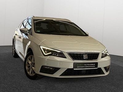 Usata Seat Leon ST Style 116 CV (85 kW) 2019 Bianco Station wagon