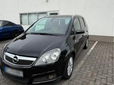 Gebraucht Opel Zafira 120 PS (88 kW) 2007 Schwarz Van / Kleinbus