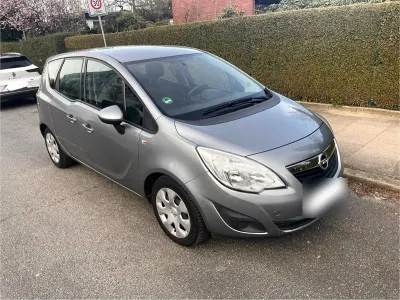 Brugt Opel Meriva 101 HK (74 kW) 2012 Grå MPV