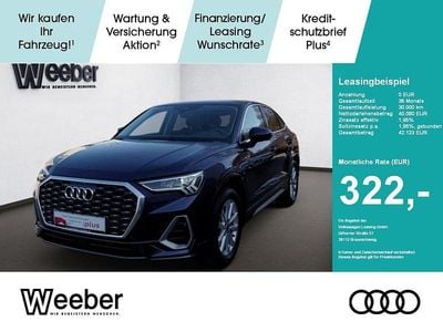 Gebraucht Audi Q3 Sportback S-Line 150 PS (110 kW) 2025 Blau SUV