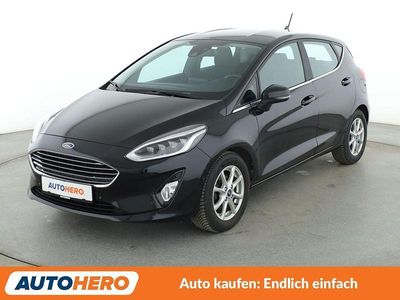 Gebraucht Ford Fiesta Titanium 125 PS (91 kW) 2021 Schwarz Kleinwagen