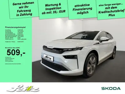 Gebraucht Skoda Enyaq iV Loft 210 kW (286 PS) 2025 Moonweiß perleffekt SUV