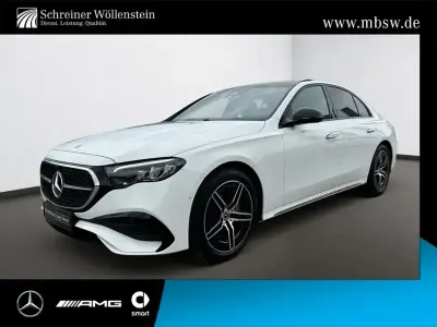 Gebraucht Mercedes E220 AMG 197 PS (144 kW) 2025 Unilack polarweiß Limousine
