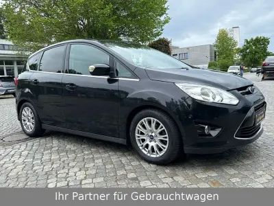 Gebraucht Ford C-MAX Titanium 125 PS (91 kW) 2012 Schwarz Van / Kleinbus
