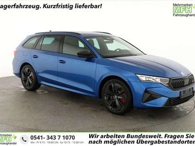 Neu Skoda Octavia RS 265 PS (194 kW) 2026 Race blau metallic Kombi