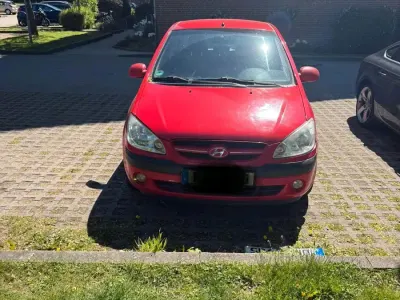 Gebraucht Hyundai Getz 97 PS (71 kW) 2008 Rot Kleinwagen