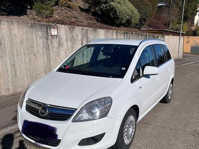 Gebraucht Opel Zafira Family 140 PS (102 kW) 2014 Weiß Van / Kleinbus