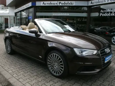 Gebraucht Audi A3 Cabriolet 150 PS (110 kW) 2014 Braun Cabrio