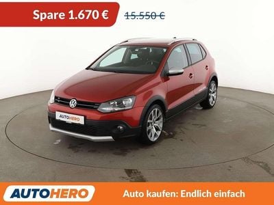 Gebraucht VW Polo Cross 90 PS (66 kW) 2017 Rot Kleinwagen