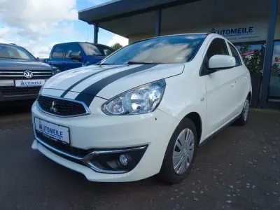 Gebraucht Mitsubishi Space Star 71 PS (52 kW) 2019 Weiß Kleinwagen