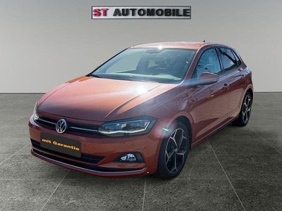 Gebraucht VW Polo Highline 95 PS (69 kW) 2017 Orange Limousine