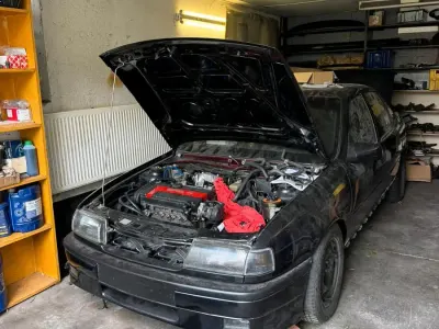 Gebraucht Opel Vectra 250 PS (183 kW) 1993 Schwarz Limousine