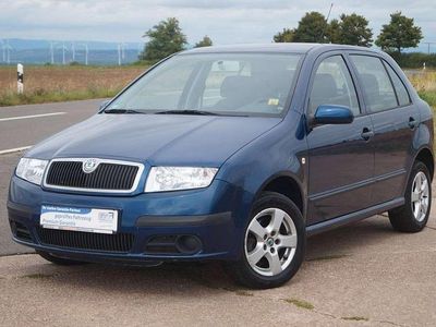 Storm blau met. Gebraucht 2006 Skoda Fabia Ambiente Kleinwagen | 3.999 €