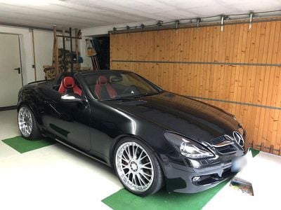 Gebraucht Mercedes SLK350 AMG 272 PS (200 kW) 2004 Schwarz Cabrio