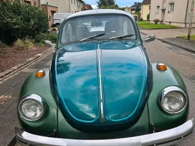Używany VW Käfer 50 KM (36 kW) 1971 Zielony Sedan/Limuzyna
