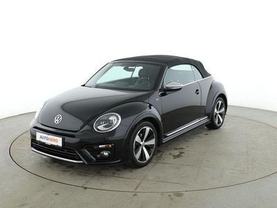 Schwarz Gebraucht 2018 VW Beetle R-line BlueMotion Cabrio | 22.580 € (Fairer Preis)