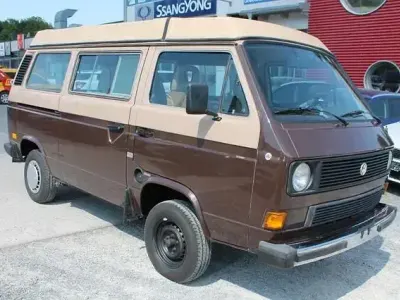 Brugt VW T3 63 HK (46 kW) 1984 Brun Van