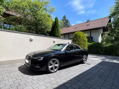 Gebraucht Audi A5 Cabriolet S-Line 230 PS (169 kW) 2015 Schwarz Cabrio