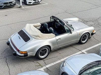 Second-hand Porsche 911SC 204 CP (150 kW) 1983 Argintiu Cabrio