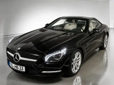 Begagnad Mercedes SL350 306 HK (225 kW) 2012 Svart Cab