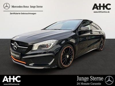 Gebraucht Mercedes CLA200 Shooting Brake AMG 156 PS (114 kW) 2016 Metalliclack kosmosschwarz Kombi