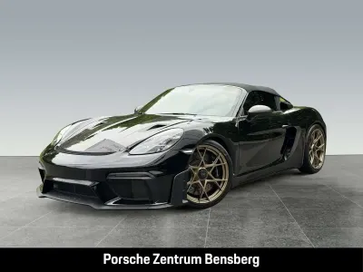 Neu Porsche 718 Spyder RS 500 PS (367 kW) 2026 Schwarz Cabrio