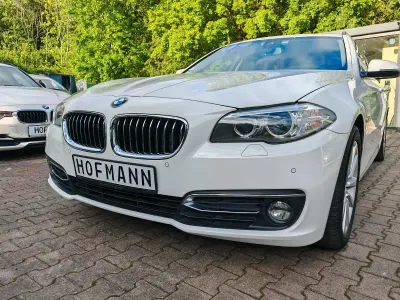 Gebraucht BMW 520 Luxury Line 184 PS (135 kW) 2014 Weiß Kombi