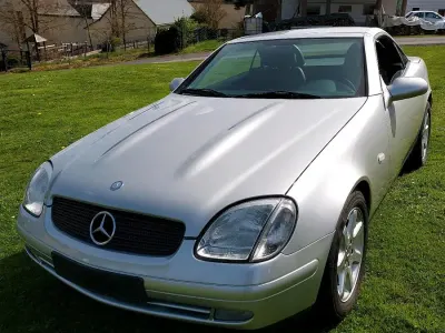 Gebraucht Mercedes SLK200 136 PS (100 kW) 1999 Silber Cabrio