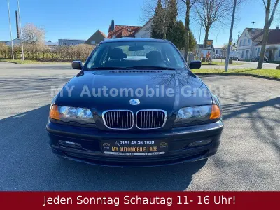 Gebraucht BMW 320 150 PS (110 kW) 1998 Blau Limousine