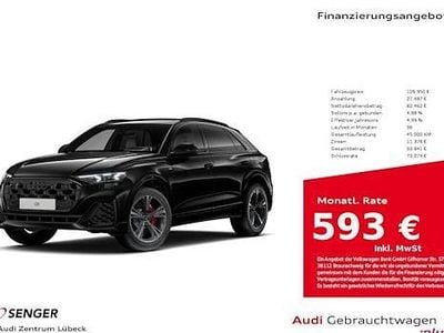 Neu Audi Q8 S-Line 490 PS (360 kW) 2025 Schwarz SUV