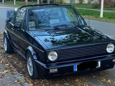 Gebraucht VW Golf Cabriolet Sportline 98 PS (72 kW) 1991 Schwarz Cabrio