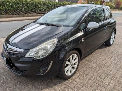 Gebraucht Opel Corsa 69 PS (50 kW) 2012 Schwarz Kleinwagen