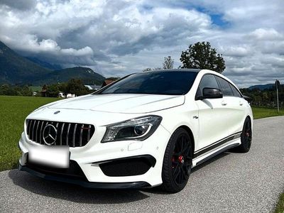 Gebraucht Mercedes CLA45 AMG Shooting Brake AMG 381 PS (280 kW) 2015 Weiß Kombi