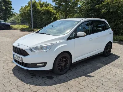 Gebraucht Ford Grand C-Max Cool & Connect 101 PS (74 kW) 2019 Weiß Van / Kleinbus
