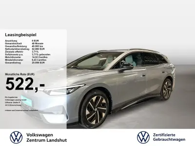 Gebraucht VW ID.7 Pro 210 kW (286 PS) 2025 Blau Kombi
