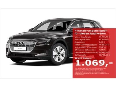 gebraucht Audi e-tron 55 quattro 300 kW Bang&Olufsen+Ambiente-Beleuchtung+++