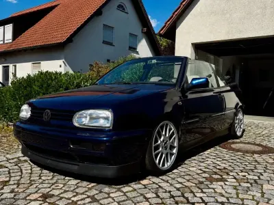 Gebraucht VW Golf Cabriolet 90 PS (66 kW) 1994 Blau Cabrio